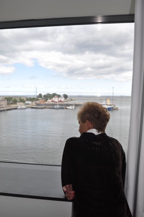 Okno na morze Courtyard by Marriott Gdynia Waterfront