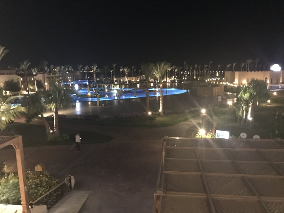 Ausblick vom Hauptgebäude Cleopatra Luxury Resort Makadi Bay
