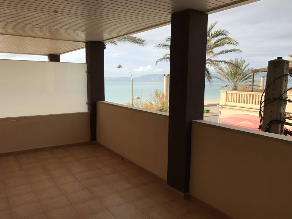 Balkon von Zimmer Nr. 4 Hotel Q Royal