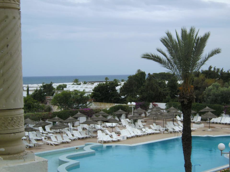Blick von unserem Balkon Royal Jinene