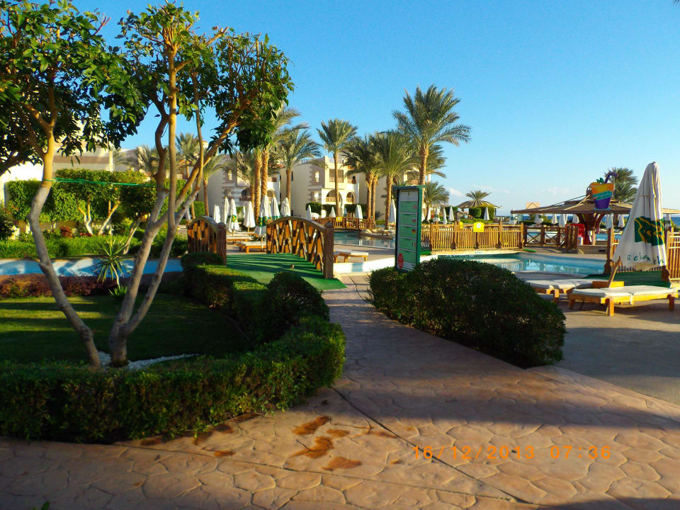 Sehr gepflegte Anlage Rehana Royal Beach Resort Aqua Park & Spa