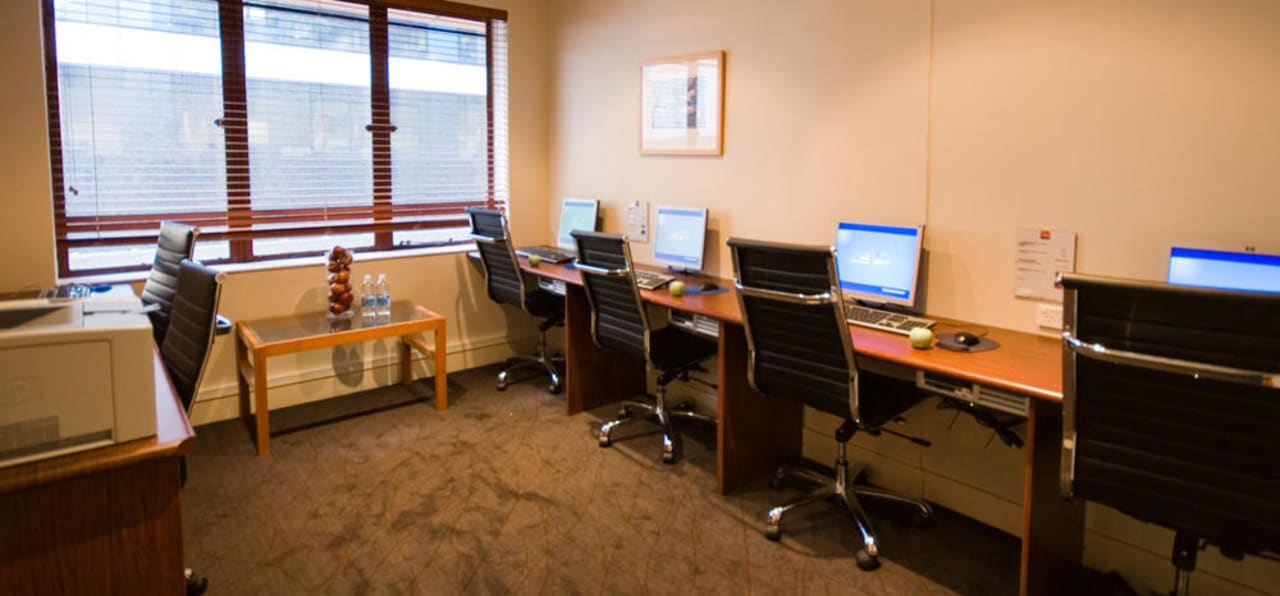 24 hour business centre on Level Two Ibis Hotel World Square