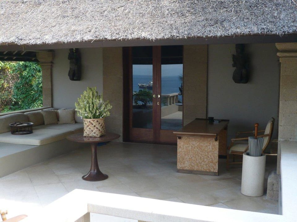 Villa Außenansicht Hotel Amankila