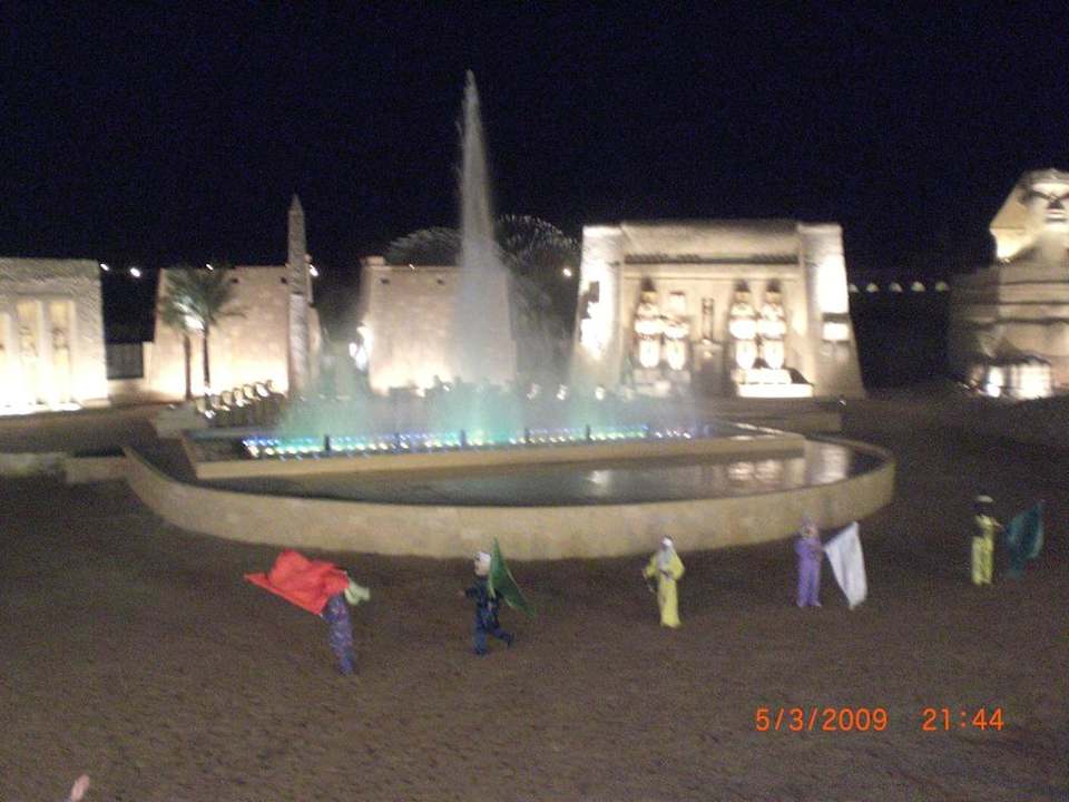 Lichtshow Pickalbatros Alf Leila Wa Leila Resort - Neverland Hurghada