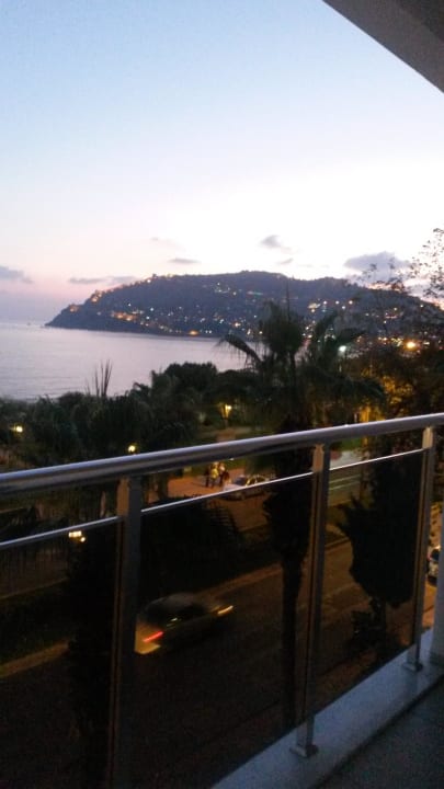 Blick  vom Balkon  Eftalia Downtown Hotel