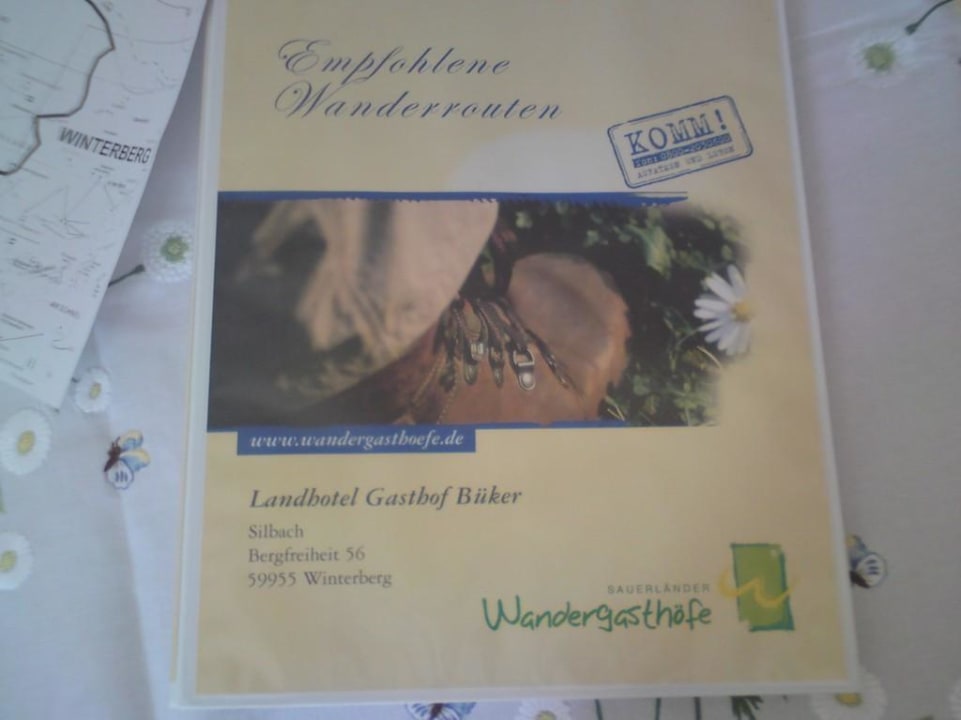 Empfehlungen des Hauses Boutique-Hotel Weigels Bergfreiheit