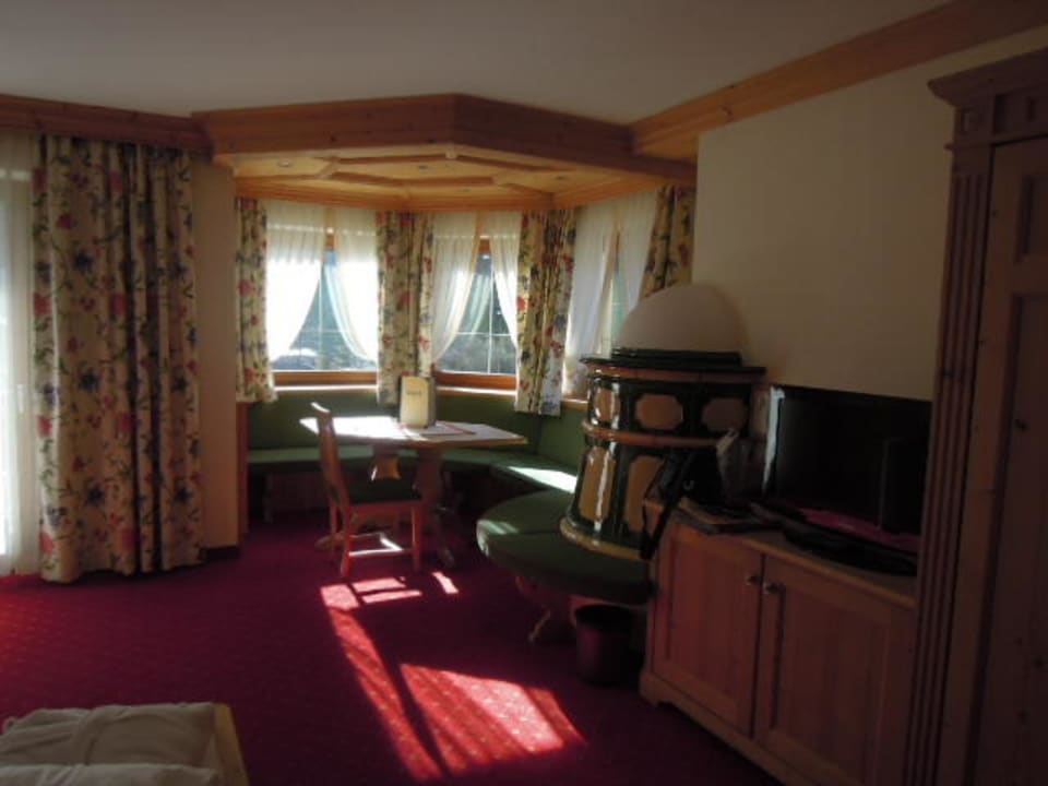 Unser Erker im Zimmer ist herrlich Vitalhotel Edelweiss