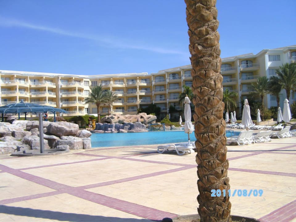 Blick von der Azur-Bar Palm Royale Resort - Soma Bay