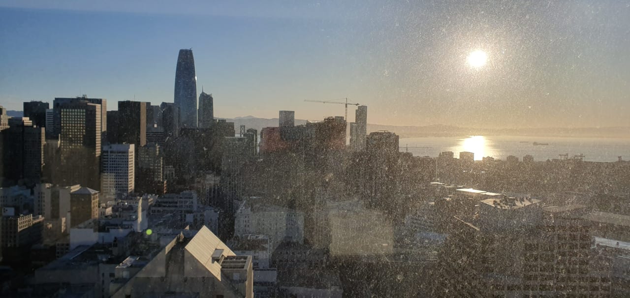 Ausblick Hotel Hilton San Francisco Union Square