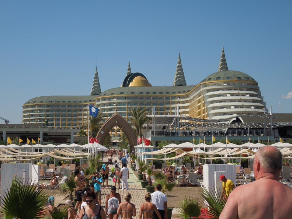 Uitzicht Hotel Delphin Imperial