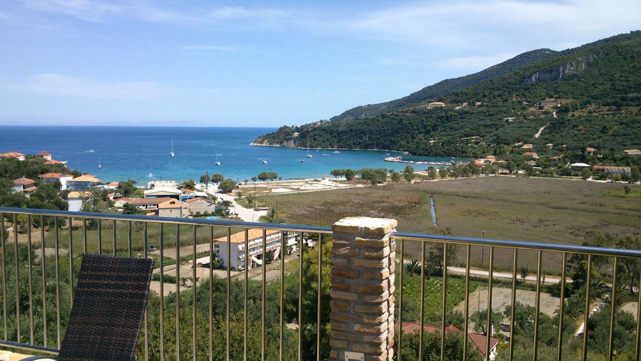 Ausblick Richtung Strand Villa Tireda