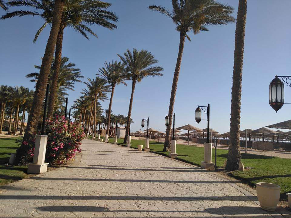 Strandpromenade  Makadi Palace