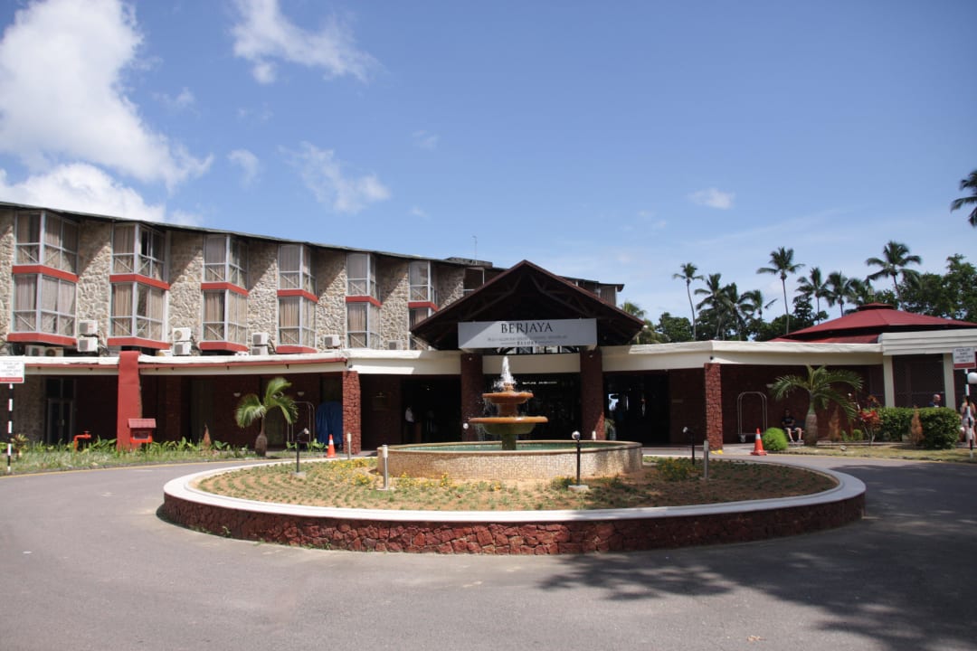 Hoteleingang Berjaya Beau Vallon Bay Resort & Casino