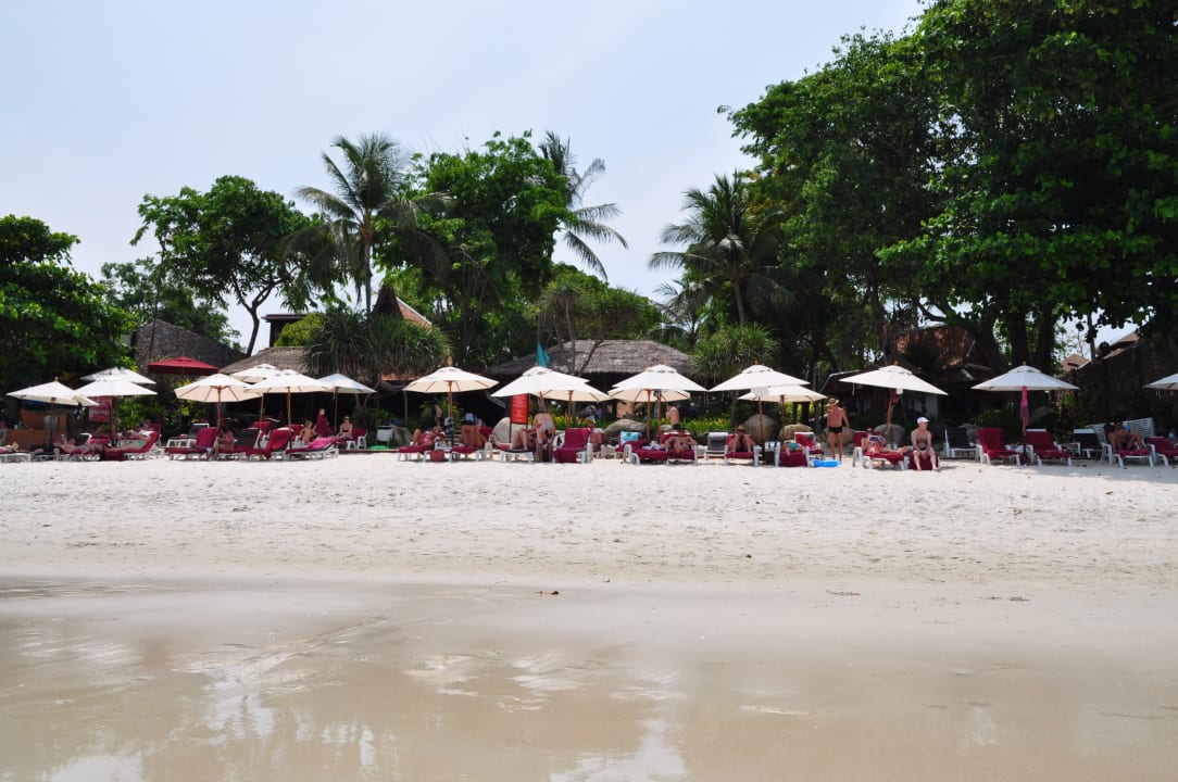 Der hoteleigene Strandabschnitt, sehr schön ruhig Anavana Beach Resort