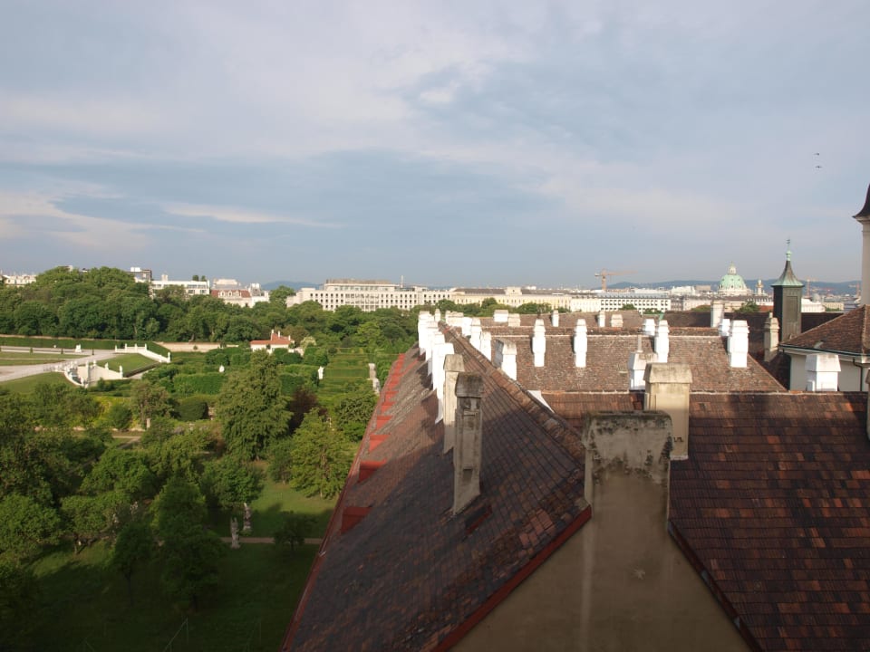Ausblick vom Zimmer Lindner Hotel Vienna Am Belvedere, part of JdV by Hyatt