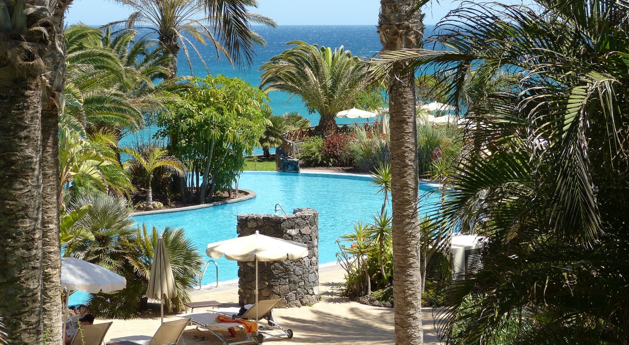 Blick vom Balkon aus R2 Pajara Beach