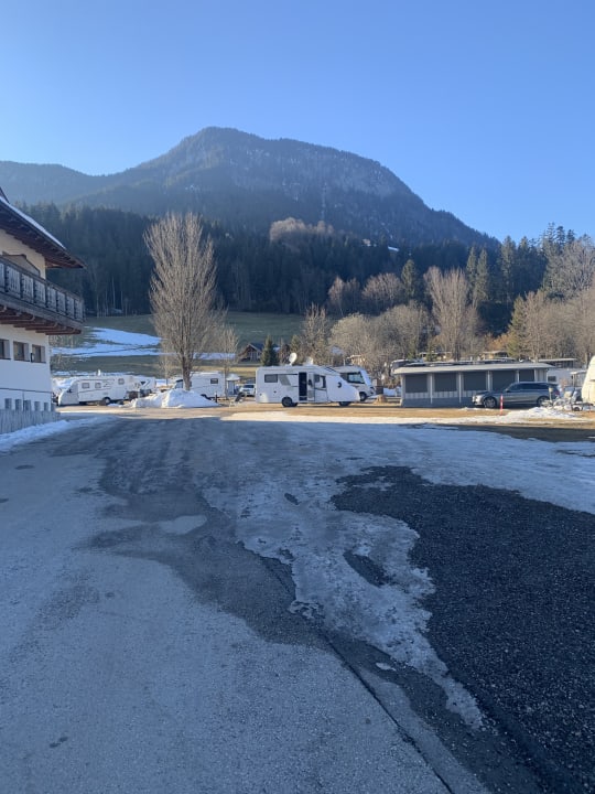 Ausblick Franzlhof Söll am Wilden Kaiser