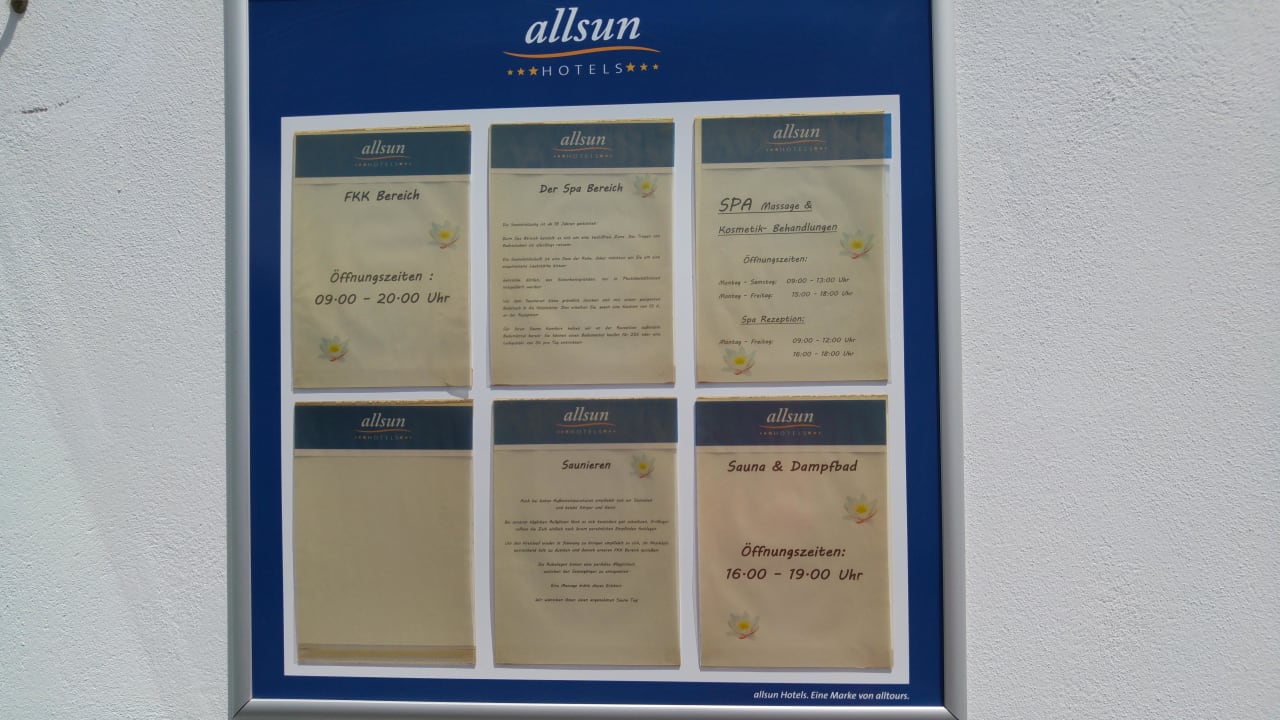 Wellness allsun App.-Hotel Esquinzo Beach