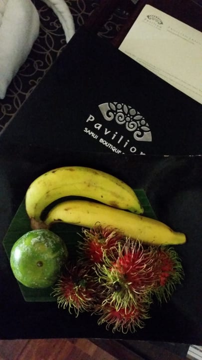 Willkomensfrüchte Pavilion Samui Villas & Resort