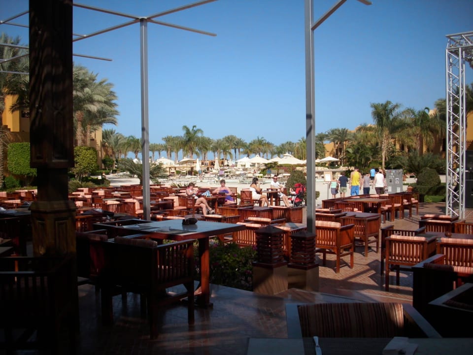 Ausblick von der Terrasse Stella Beach Resort & Spa Makadi Bay
