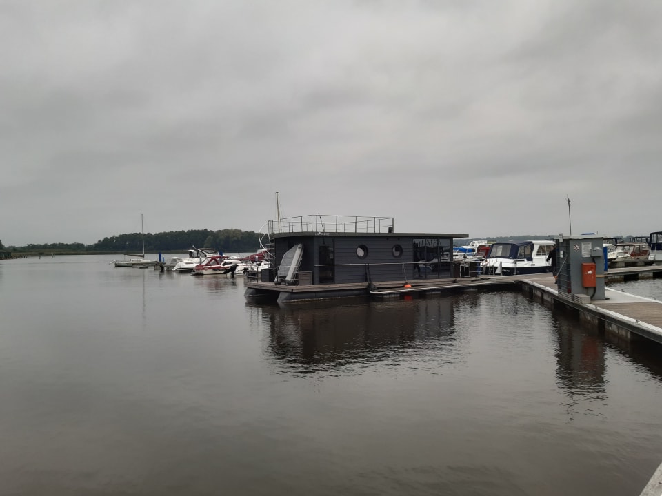Ausblick Ferienzentrum Yachthafen Rechlin
