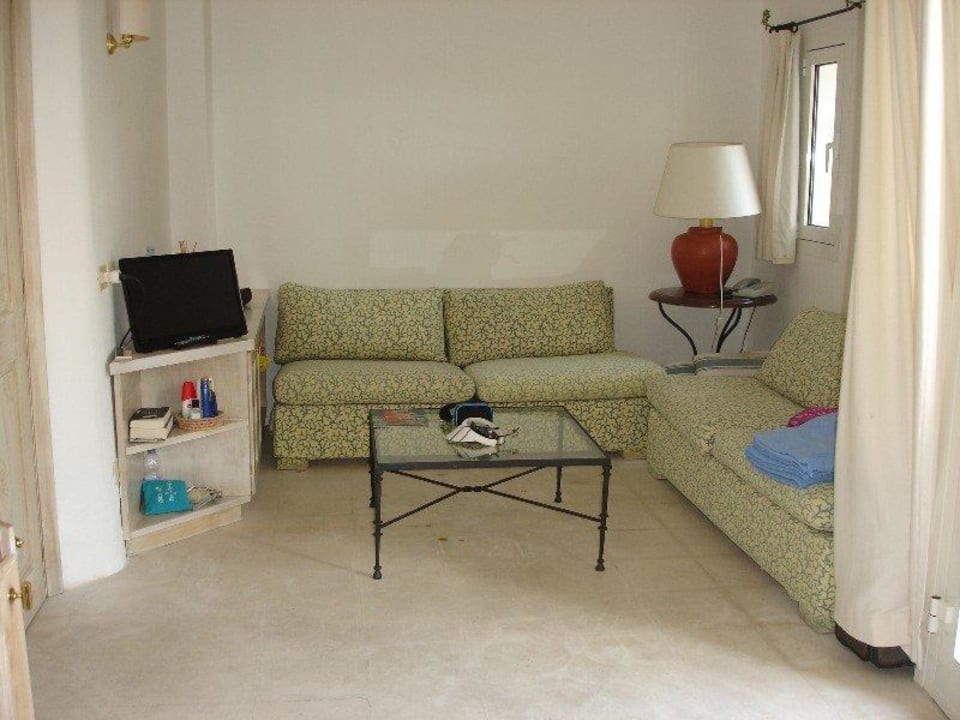 Sitzecke im Superior - Zimmer Hotel Grand Relais dei Nuraghi