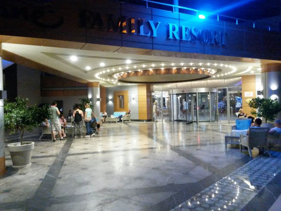 Eingangsbereich Hane Family Resort