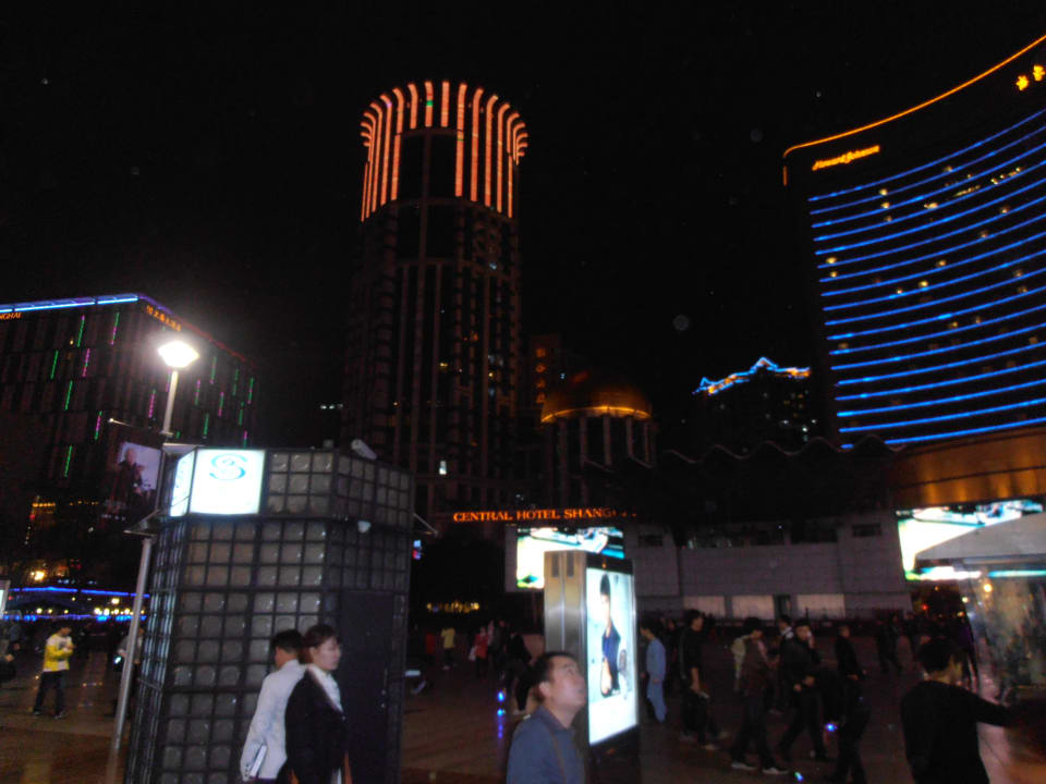 Bei Nacht Hotel Grand Central Shanghai
