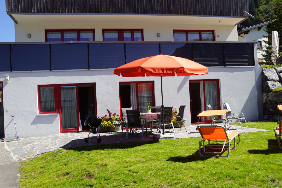 Gartenanlage Appartements Haus Rothorn