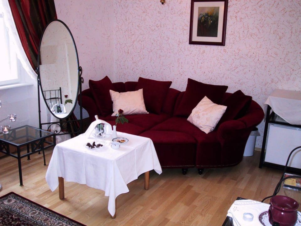 Wohnbereich Fidelio Suite Schlosshotel Rosenau Schlosshotel Rosenau