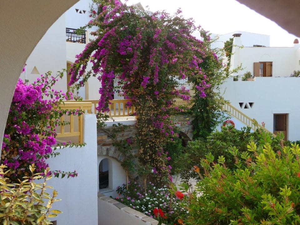 Ausblick von meinem Balkon Proteas Hotel & Suites