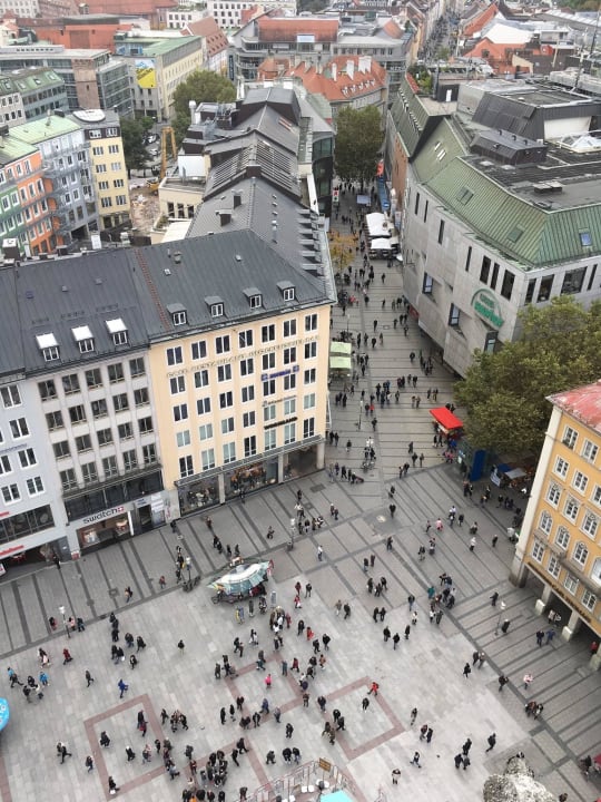 Aussicht vom Rathausturm Hotel Metropol by Maier Privathotels