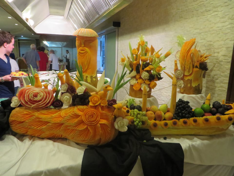 Beispiel des geschmückten Restaurent Hotel Turan Prince