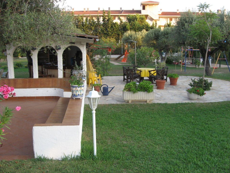 Blick auf die Bar Bungalow Park Colibri