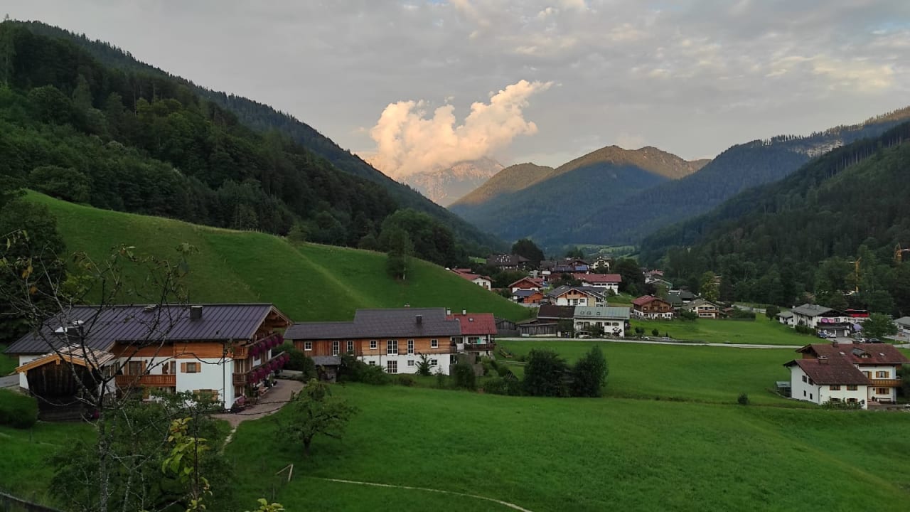 Ausblick Berghotel Rehlegg