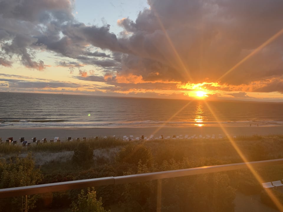 Ausblick SEETELHOTEL Kaiserstrand Beachhotel