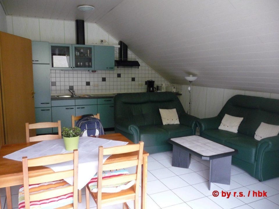 Moderne Küche mit allem was man braucht Ferienwohnung Moselurlaub Kolb