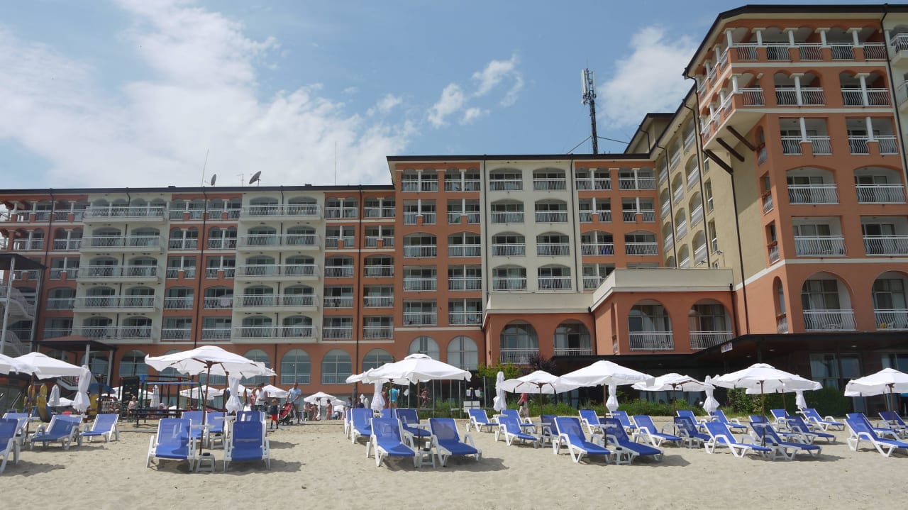 Vom Strand aus gesehen Sol Luna Bay