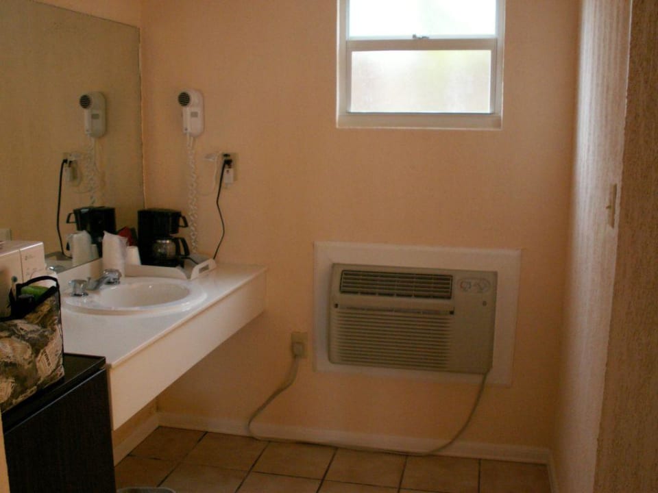 Teilraum Badezimmer Motel Blue Marlin