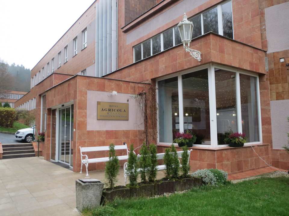Eingang Hotel Agricola