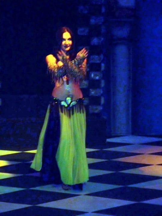 Bauchtanz am Abend Sunis Evren Beach Resort Hotel & Spa