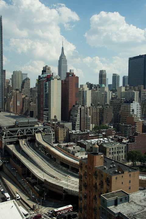 Ausblick aus dem 25. Stock YOTEL New York