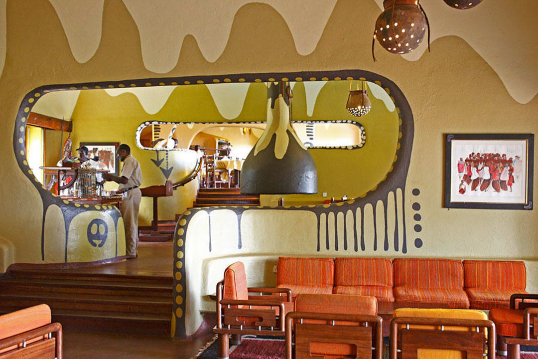 Mara Serena Lodge - Aufgang zum Speisesaal Mara Serena Safari Lodge