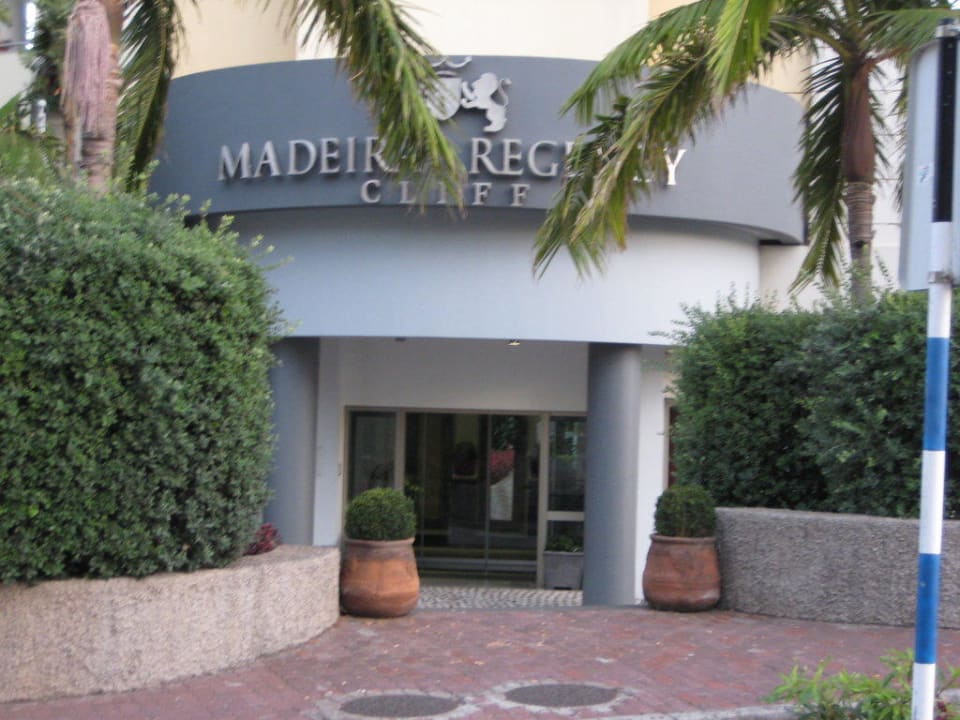 Eingang Hotel Hotel Madeira Regency Cliff