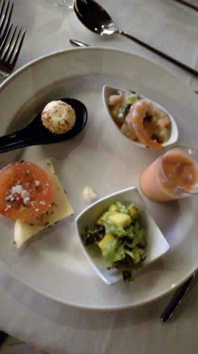 Vorspeisen  Meliá Laguna Beach