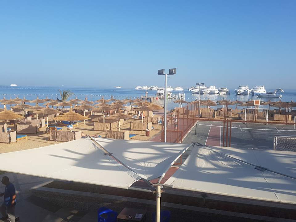 Aussicht aus der Skybar Pickalbatros White Beach Resort - Hurghada
