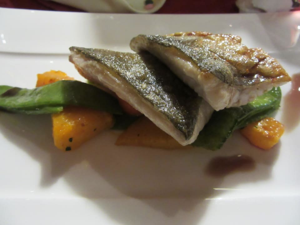 Fisch Hauptgericht Naturparkhotel Adler