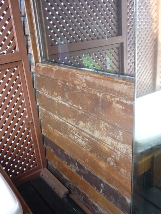 Oceanvilla Aussenwand zum Bad Adaaran Select Hudhuran Fushi - Premium All Inclusive