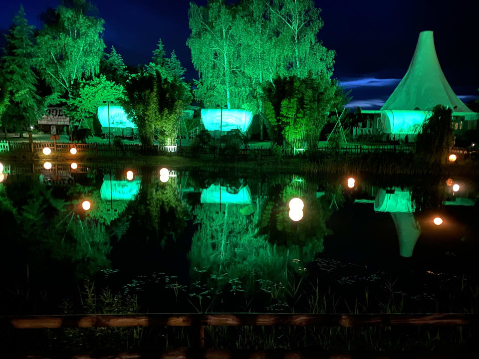 Gartenanlage Tipi Town Europa-Park