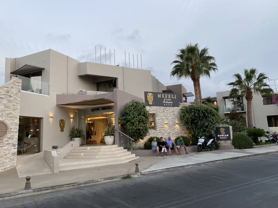Außenansicht Nefeli Hotel Rethymno